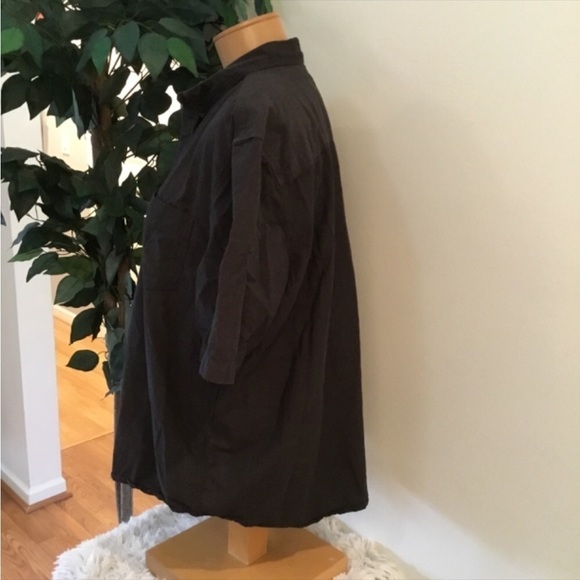 H&m XL soft black short sleeve top not sure if its a mens or womans - Picture 4 of 11